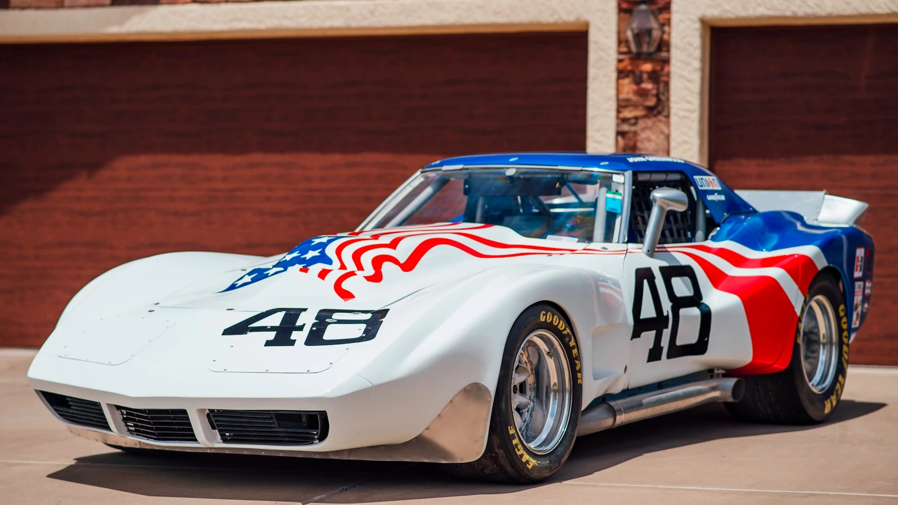Click to Enlarge-Esc to Close Corvette Generations/C3/C3 1968 Greenwood Race car.webp